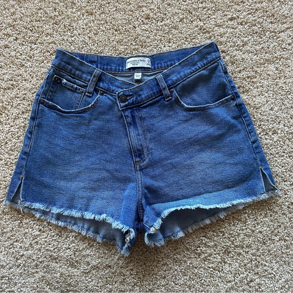 Abercrombie & Fitch Blue Denim Jean Shorts